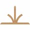 Ekena Millwork Richland Timber Gable Bracket, Western Red Cedar, 96"W x 60"H x 5 1/2"D x 5 1/2"F, 15/12 Pitch GBW096X60X0606RIC00SWR - alternate 1